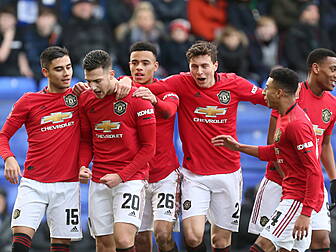Manchester United hit Tranmere...